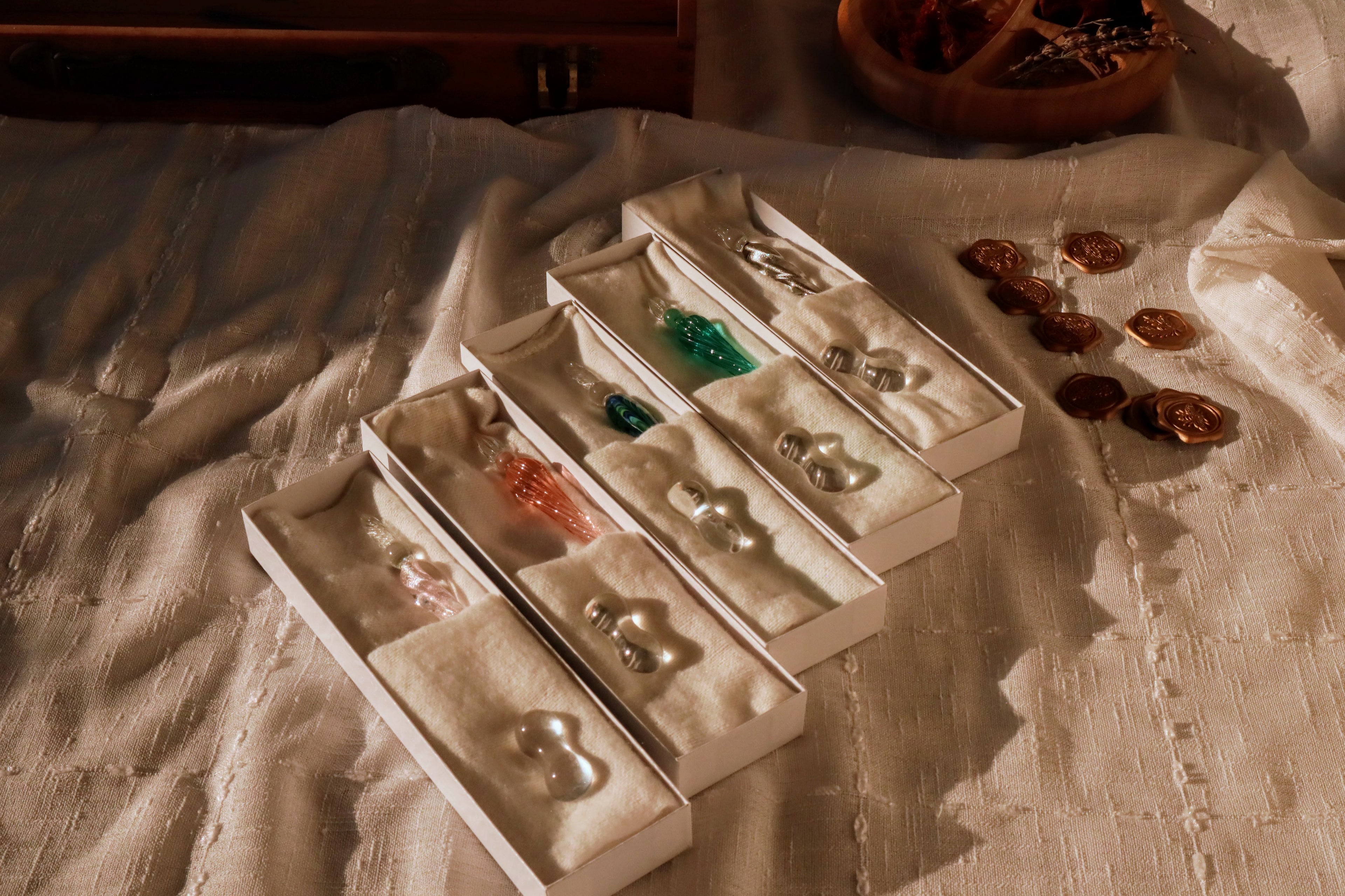 Glass Dip Pen and Holder